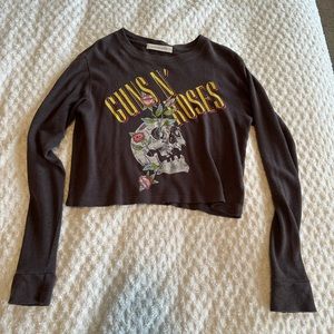 Daydreamer Guns N Roses Crop Top